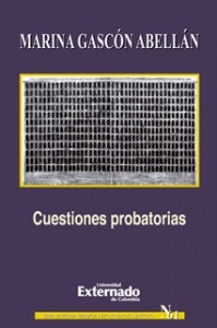 Portada de Cuestiones probatorias