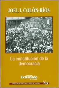 Portada de La constitución de la democracia