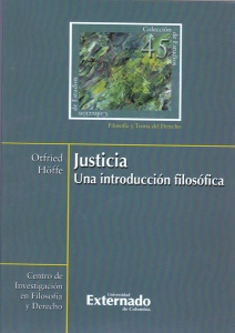 Portada de Justicia. Una introducción filosófica