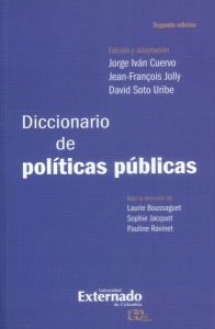 Portada de Diccionario de políticas públicas - 2da. Edición · Laurie Boussaguet