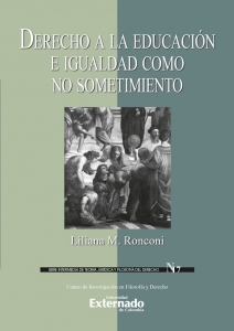 Portada de Derecho a la educación e igualdad como no sometimiento