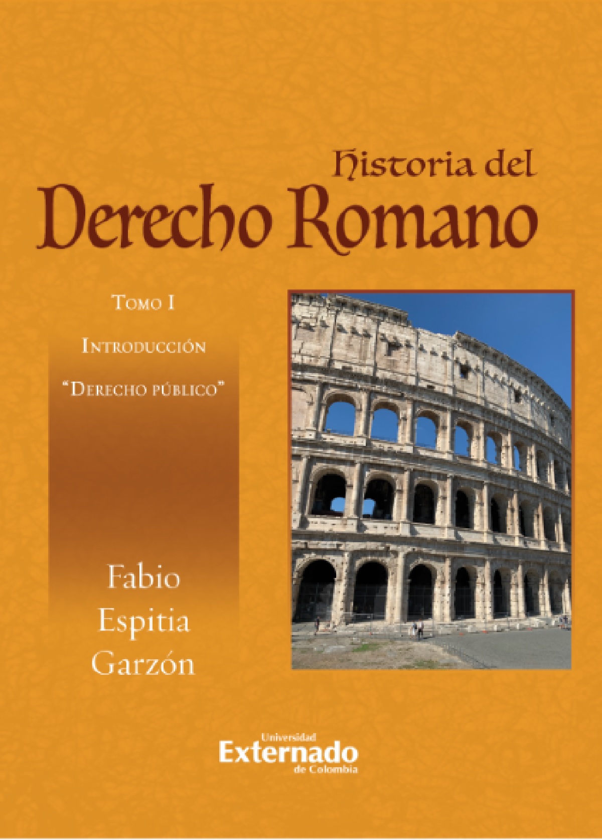 Portada de Historia del derecho romano