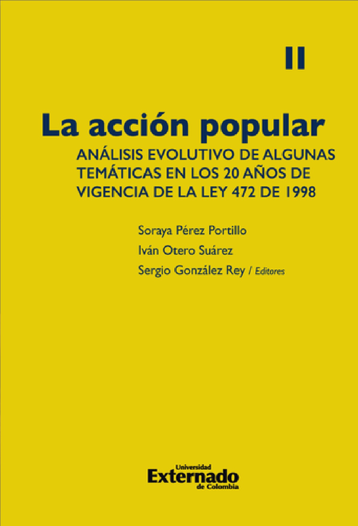Portada de La acción popular