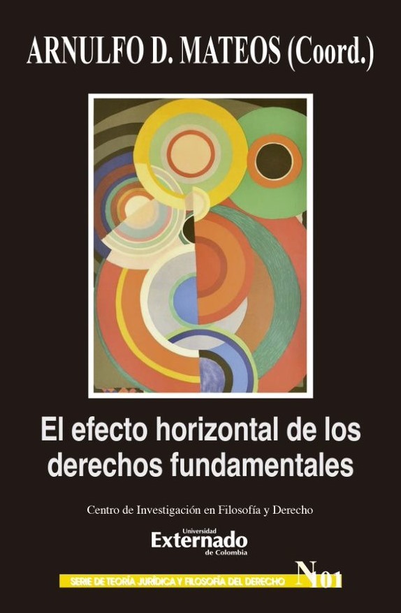 Portada de El efecto horizontal de los derechos fundamentales
