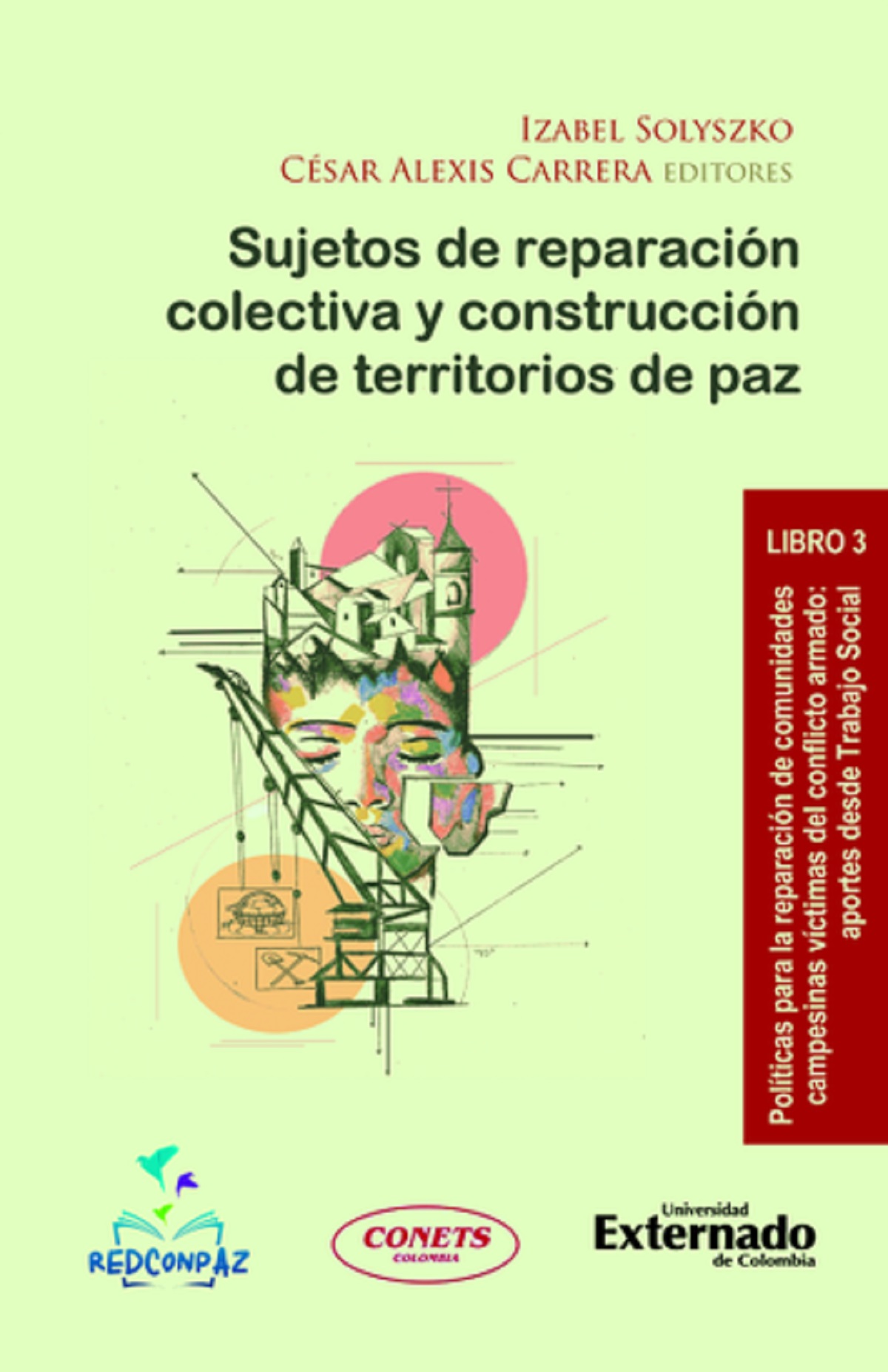 Portada de Sujetos de reparación colectiva y construcción de territorios de paz