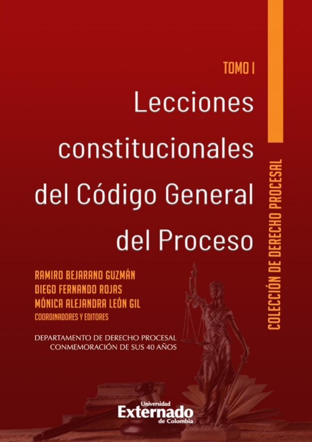 Portada de Lecciones constitucionales del código general del proceso Tomo I