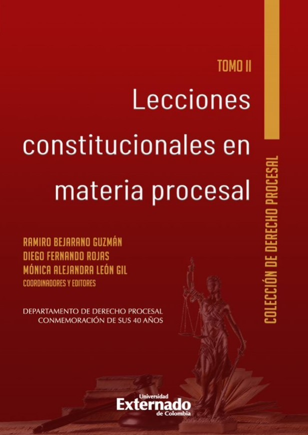 Portada de Lecciones constitucionales en materia procesal. Tomo II