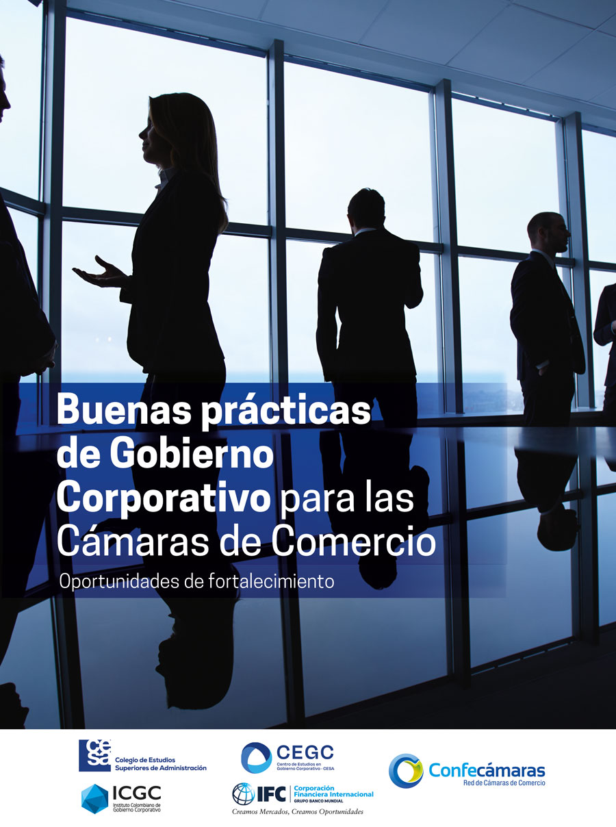 Portada de Buenas prácticas de Gobierno Corporativo para las Cámaras de Comercio