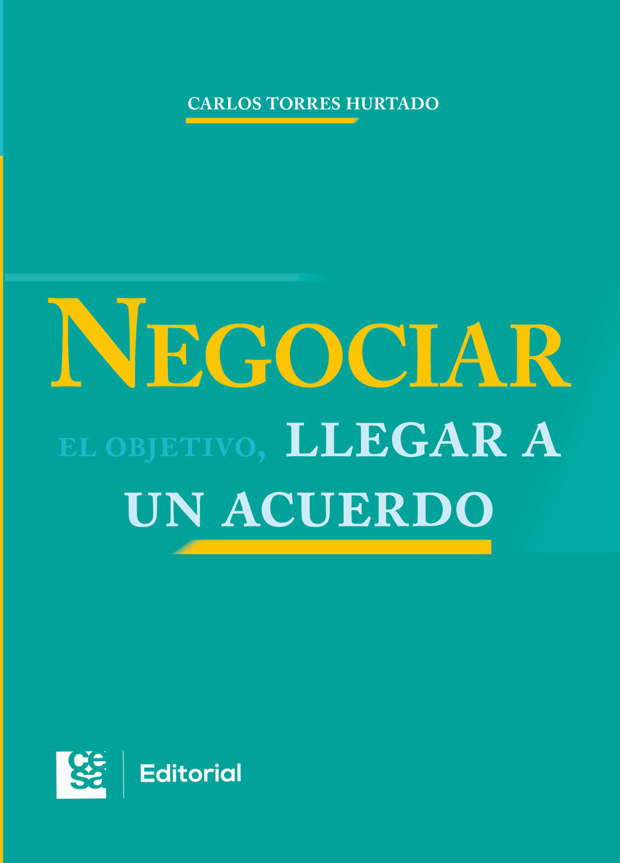 Portada de Negociar el objetivo, llegar a un acuerdo