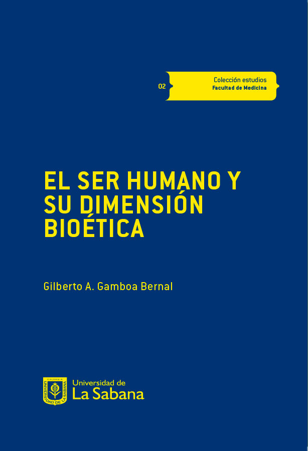 Portada de El ser humano y su dimensión bioética