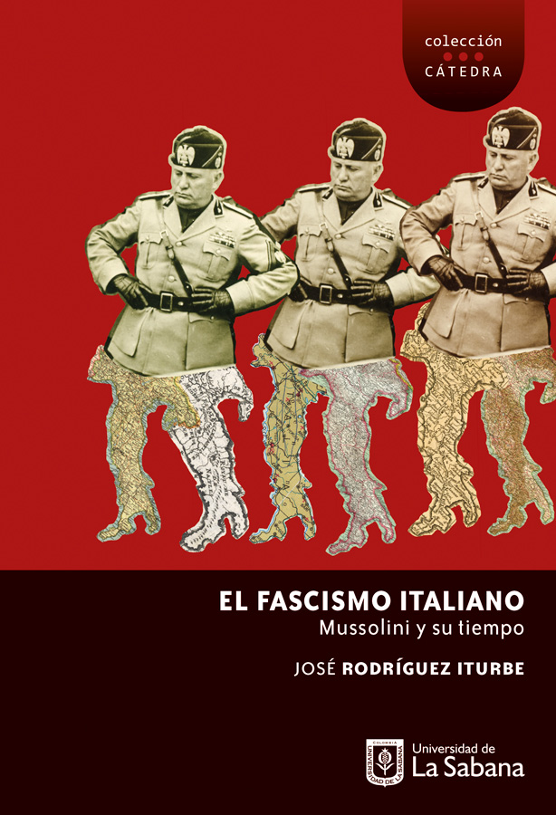 Portada de El fascismo italiano · José Rodríguez Iturbe