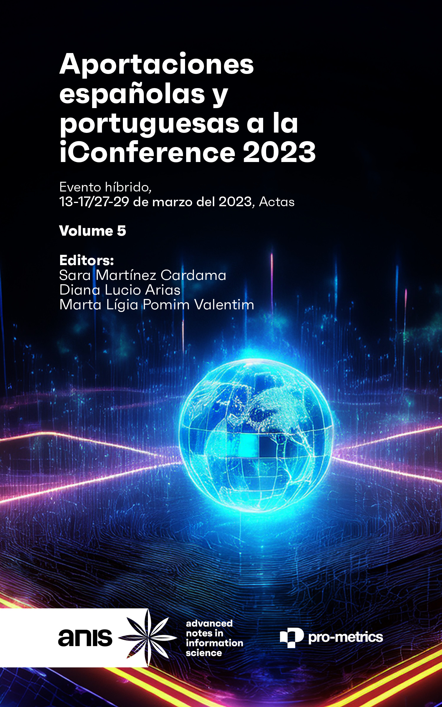 Portada de Aportaciones españolas y portuguesas a la iConference 2023