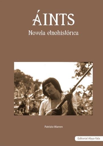 Portada: Áints. Novela etnohistórica