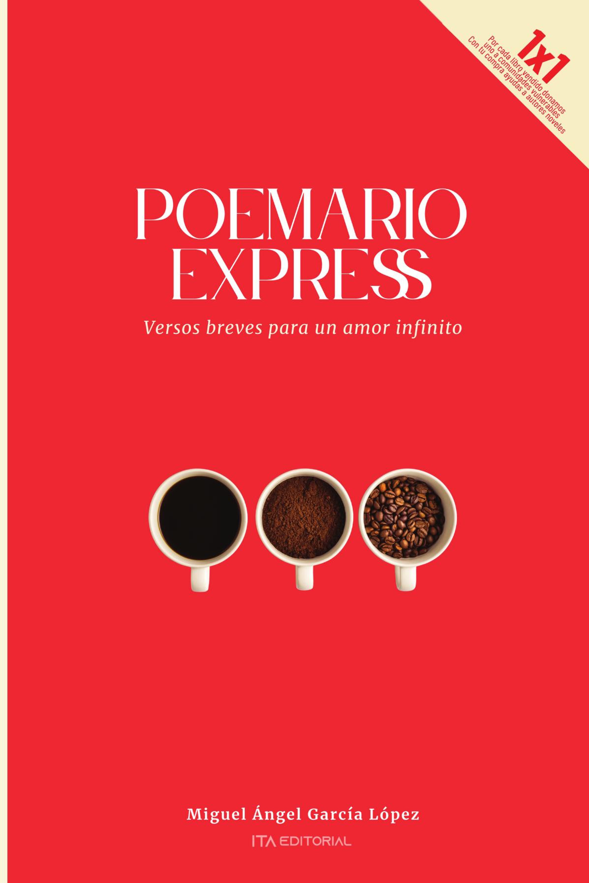 Portada de Poemario Express · Miguel Ángel García López