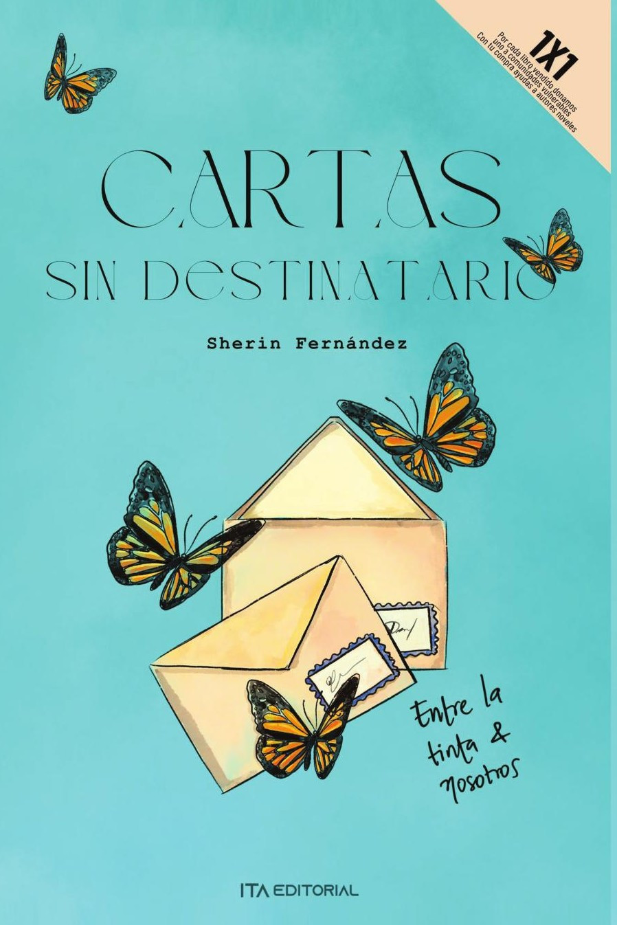 Portada de Cartas sin destinatario · Sherin Fernández Betancourt