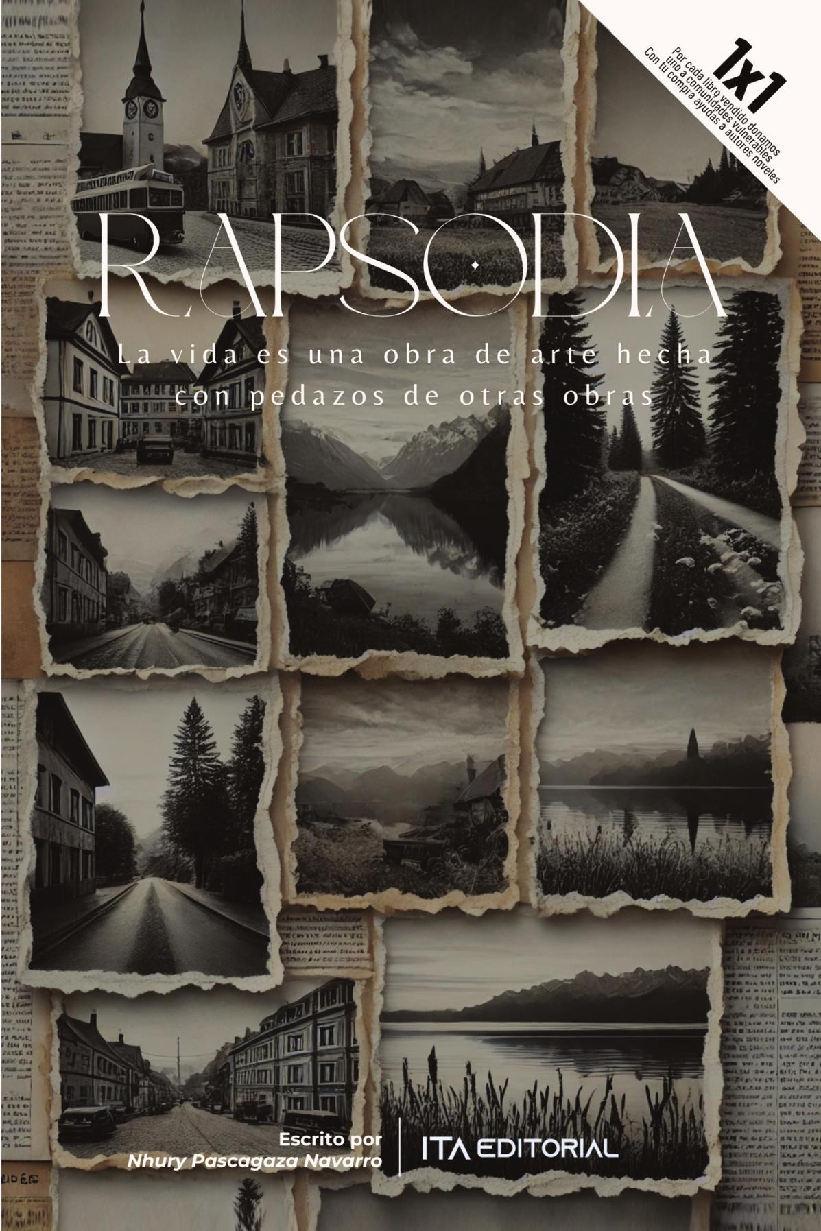 Portada de RAPSODIA · Nhury Pascagaza Navarro