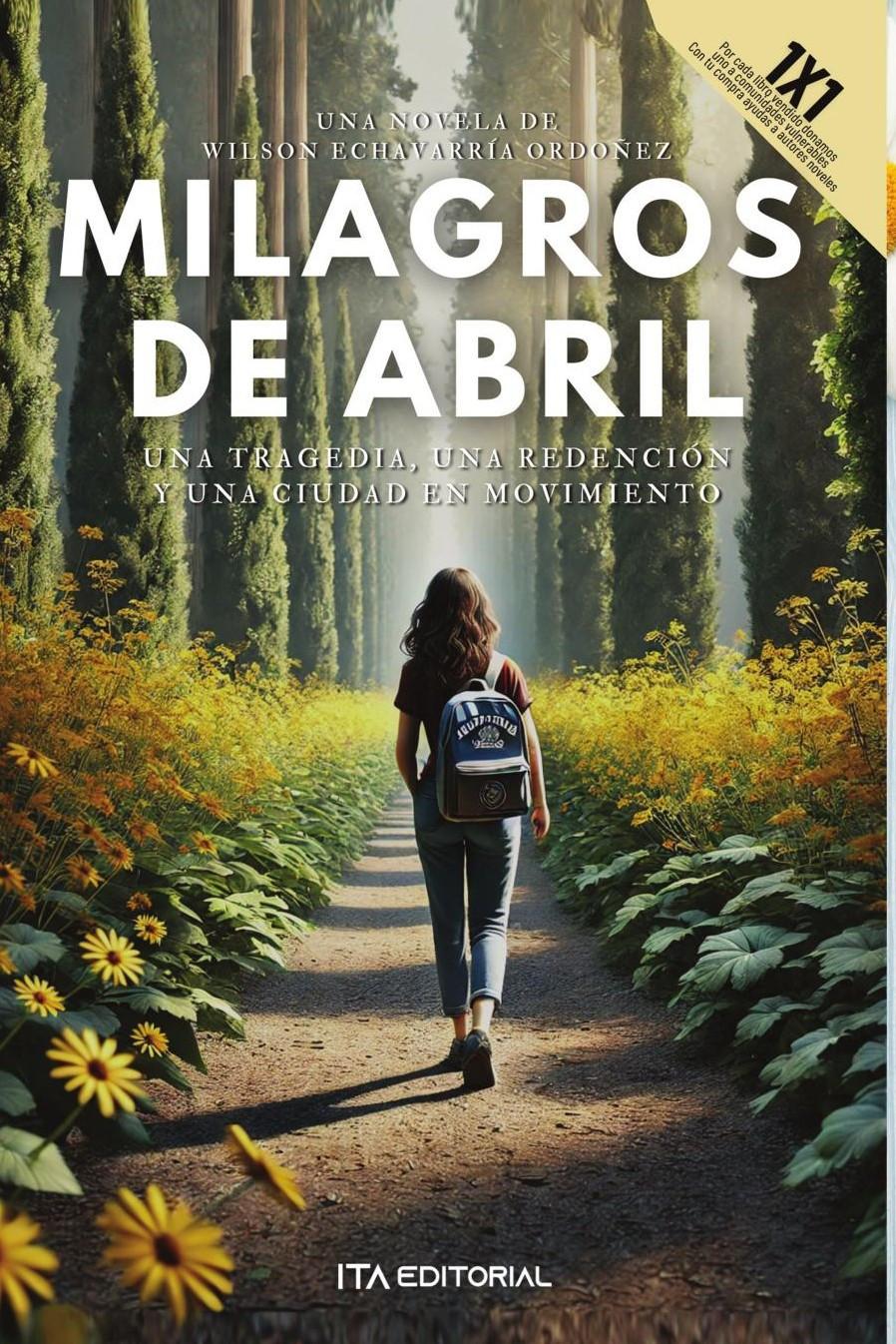 Portada de Milagros De Abril · Wilson Echavarría Ordoñez