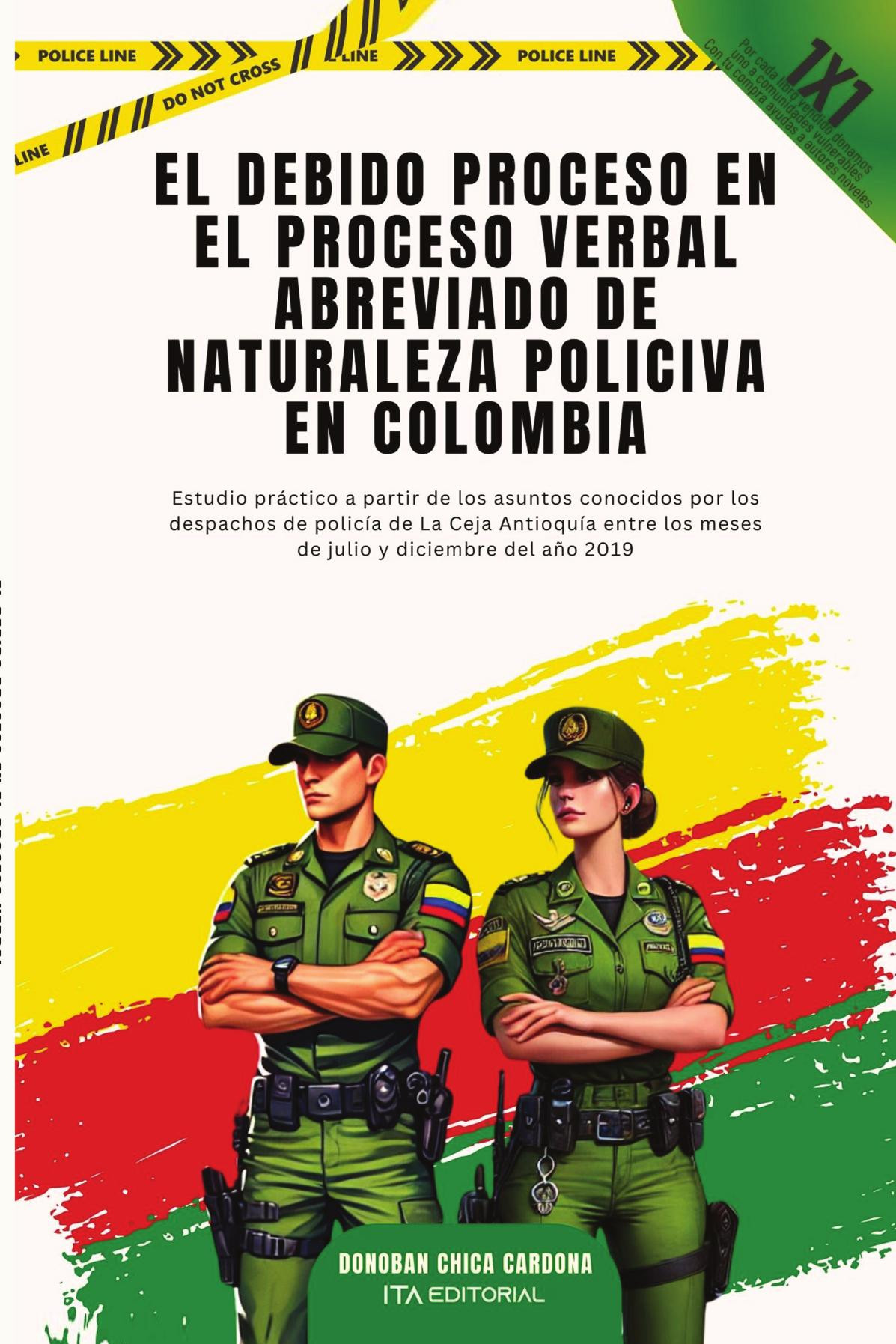 Portada de El Debido Proceso En El Proceso Verbal Abreviado De Naturaleza Policiva En Colombia · Donoban Chica Cardona