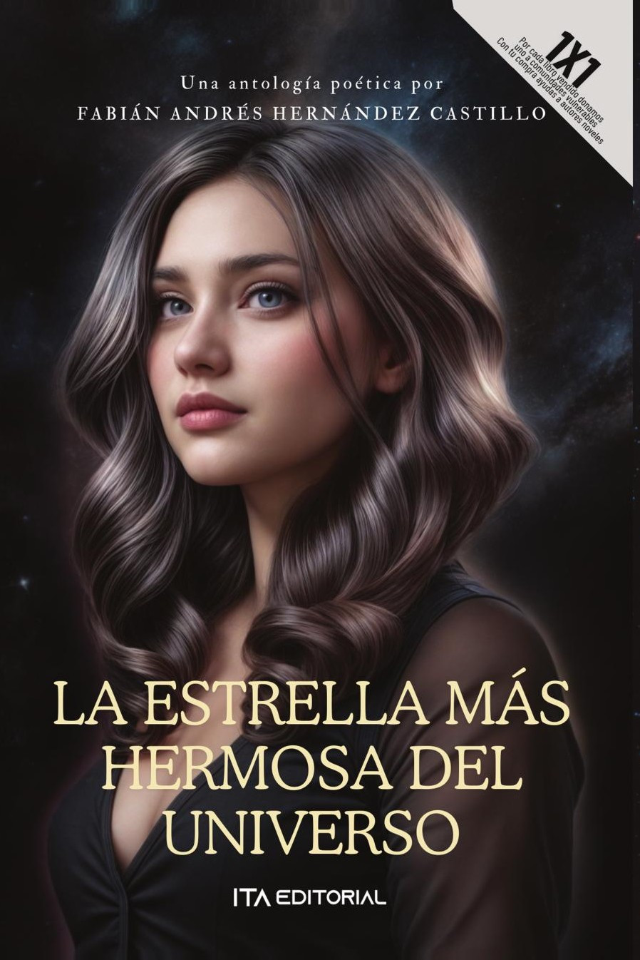 Portada de La estrella más hermosa del universo · Fabián Andrés Hernández Castillo