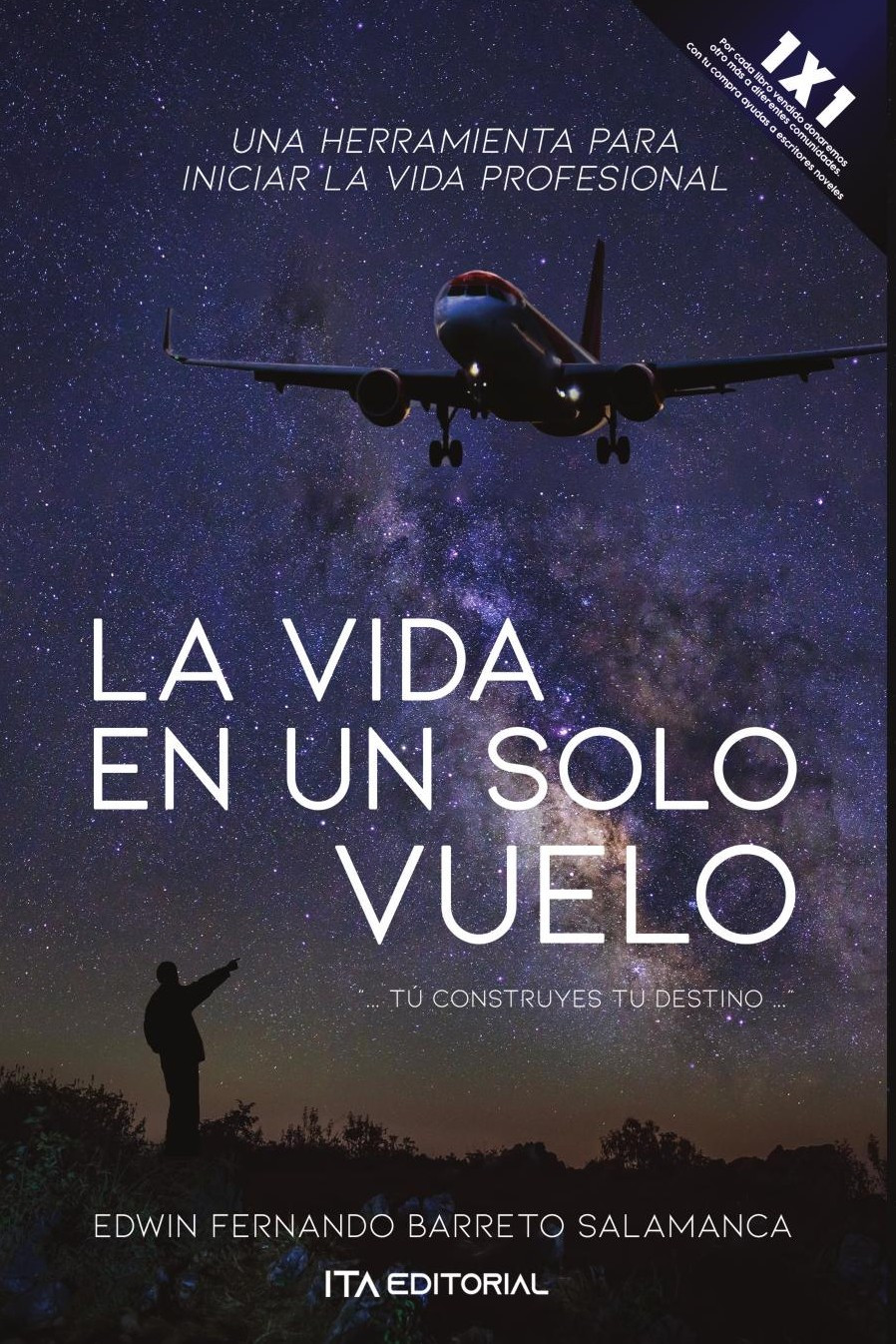 Portada de La vida en un solo vuelo