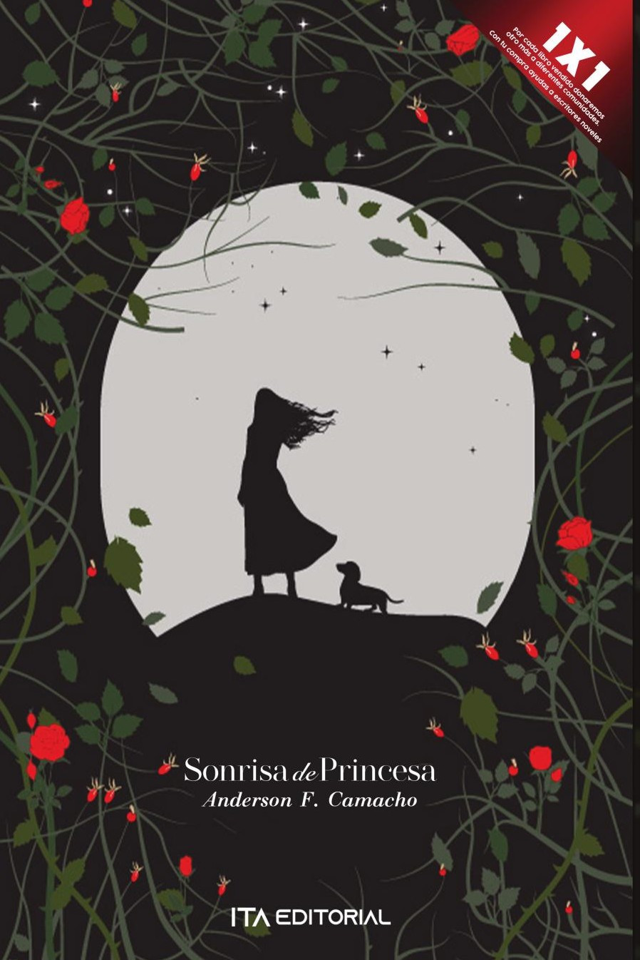 Portada de Sonrisa de princesa · Anderson. F Camacho Solano