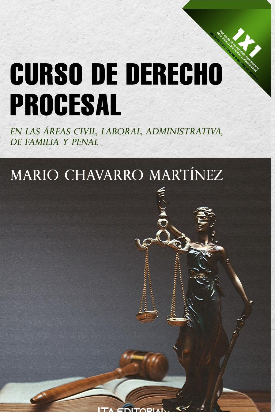 Portada de Curso de derecho procesal en las áreas civil, laboral, administrativa, de familia y penal