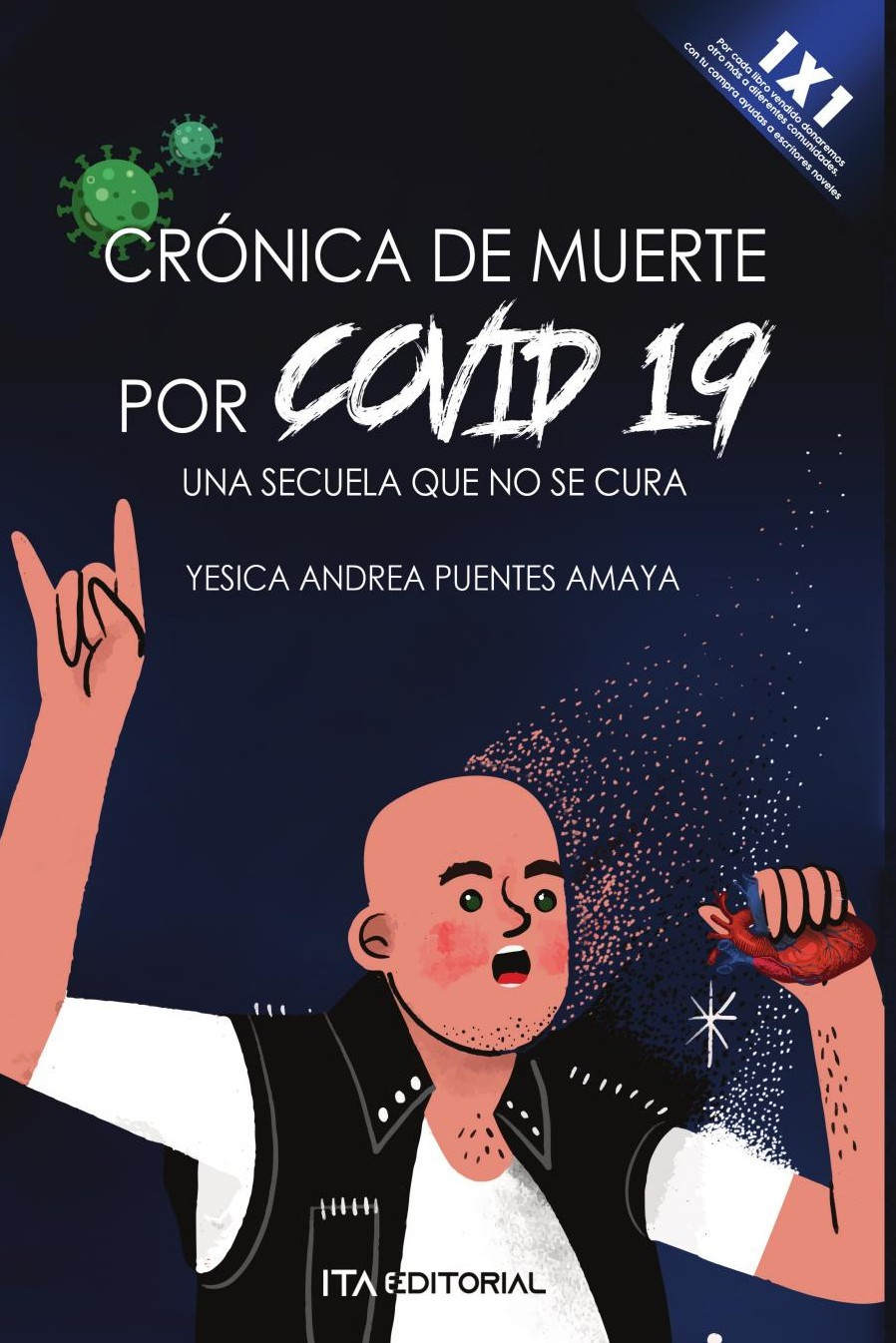 Portada de Crónica de muerte por Covid 19