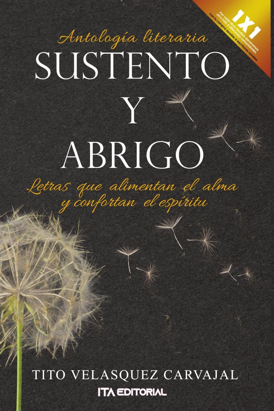 Portada de Sustento y abrigo · Tito Velasquez Carvajal