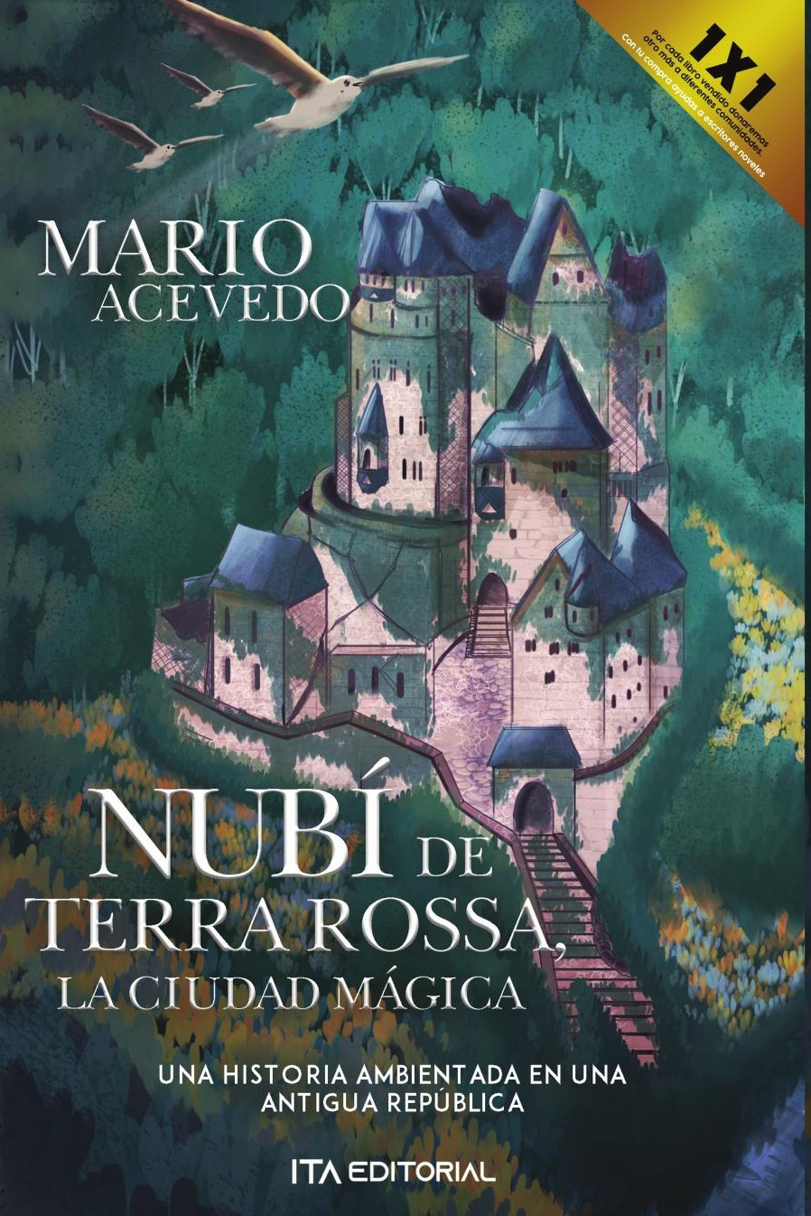 Portada de NUBÍ DE TERRA ROSSA, LA CIUDAD MÁGICA