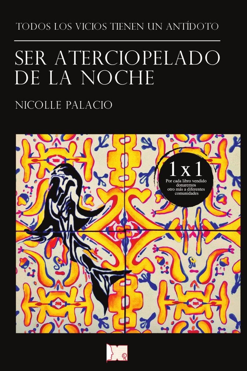 Portada de Ser aterciopelado de la noche · Nicolle Palacio