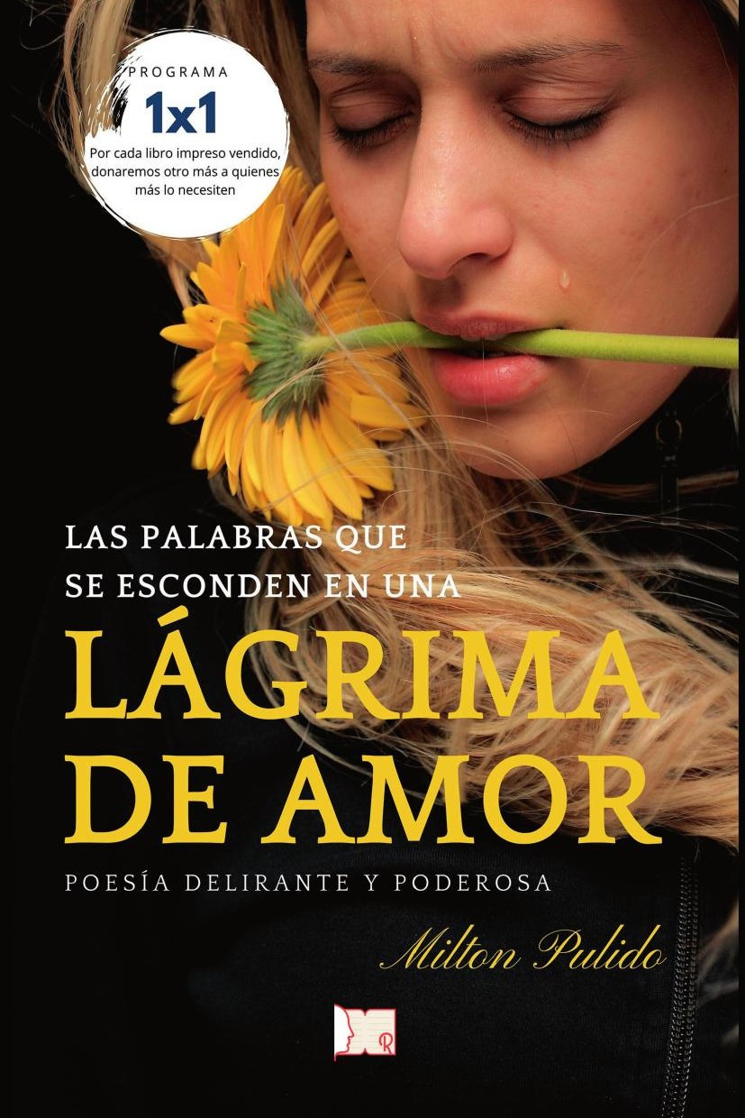 Portada de Lágrima de amor · Milton Pulido