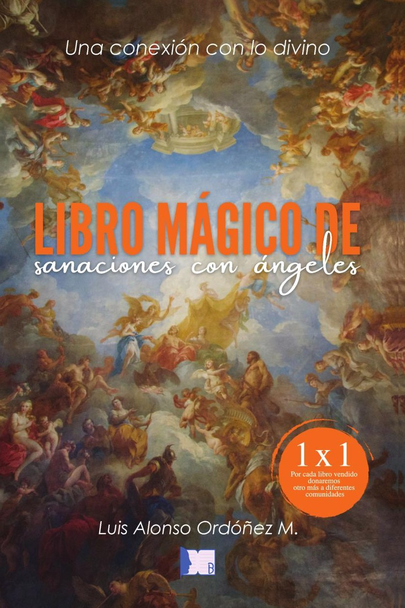 Portada de Libro mágico de sanaciones con ángeles