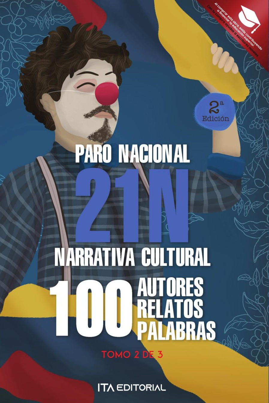 Portada de 21 N, 100 Autores, 100 Relatos, 100 Palabras