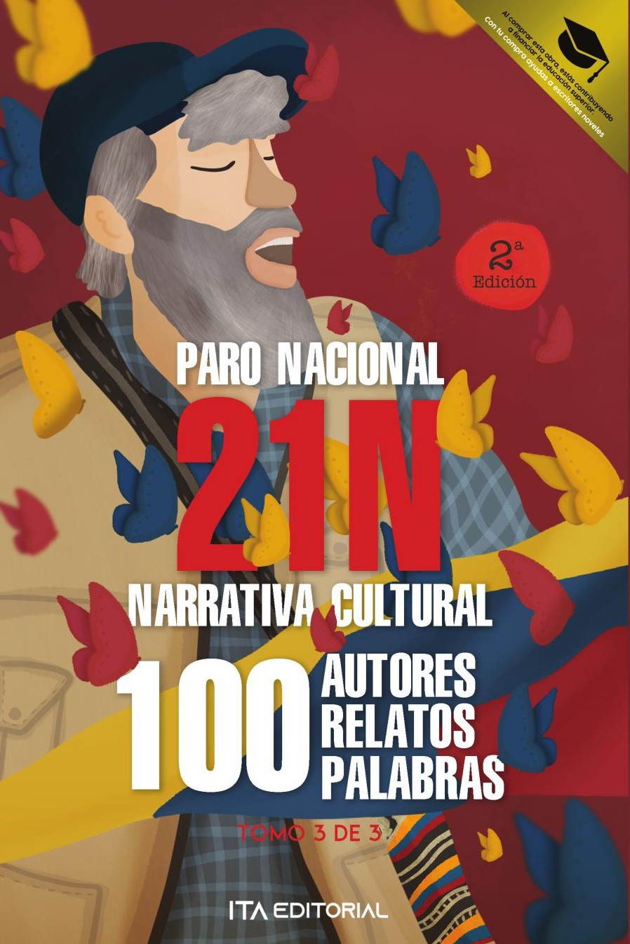 Portada de 21 N, 100 Autores, 100 Relatos, 100 Palabras