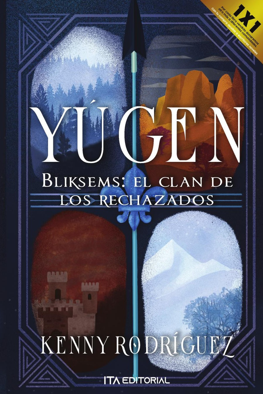 Portada de Yügen. Bliksems:el clan de los rechazados
