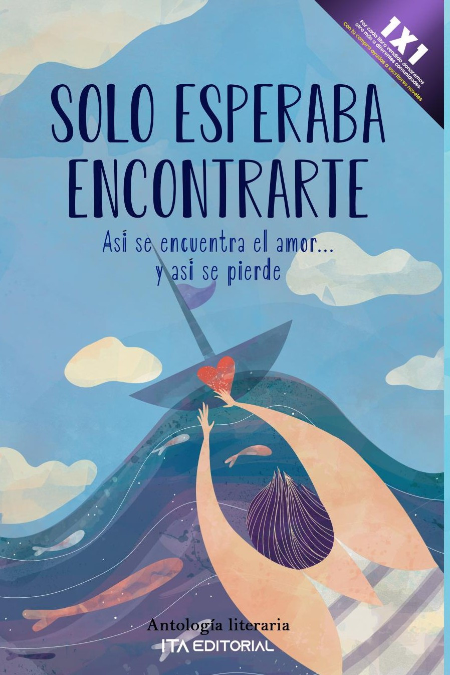 Portada de Solo esperaba encontrarte · Autores Varios ITA