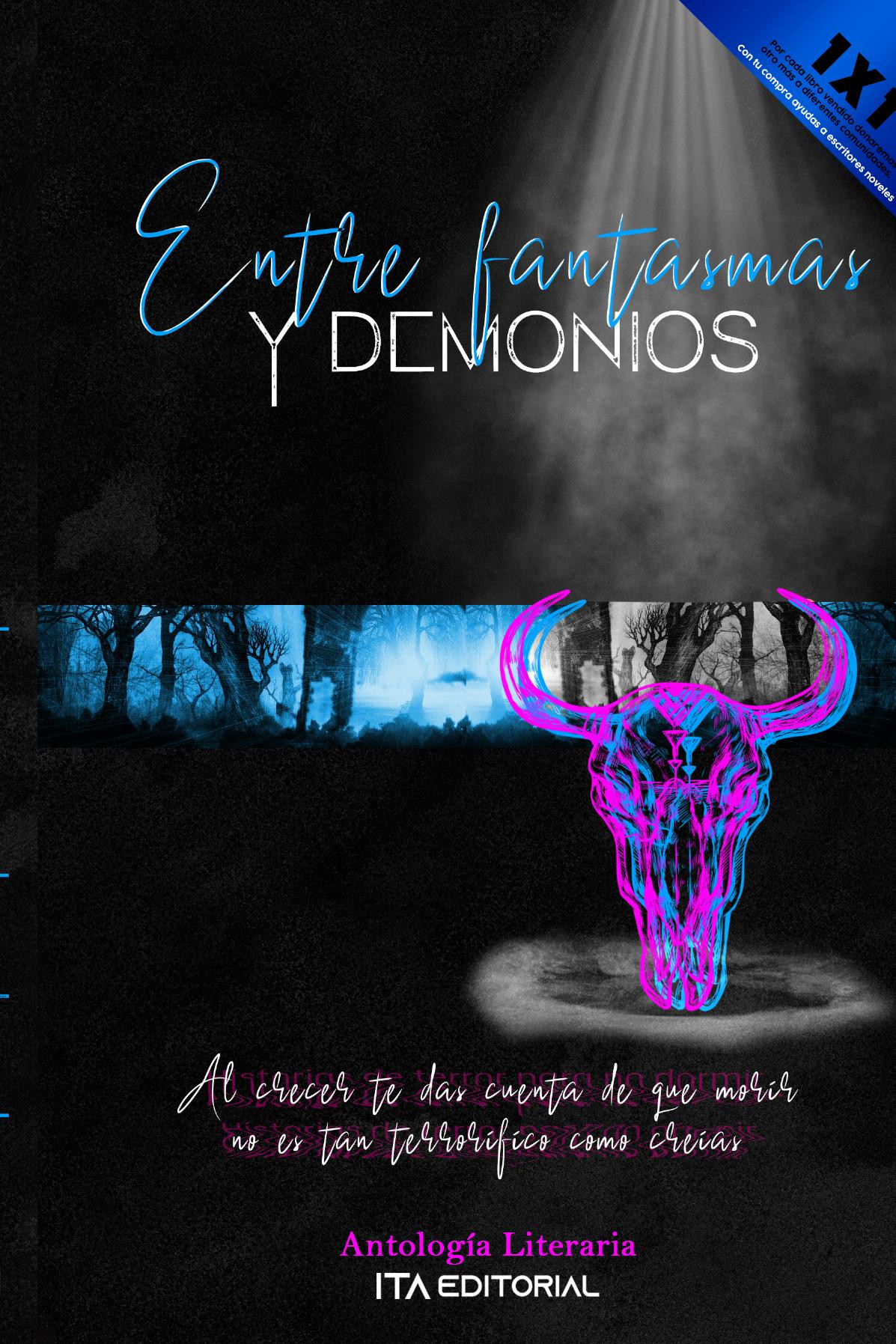 Portada de Entre fantasmas y demonios · Autores Varios ITA