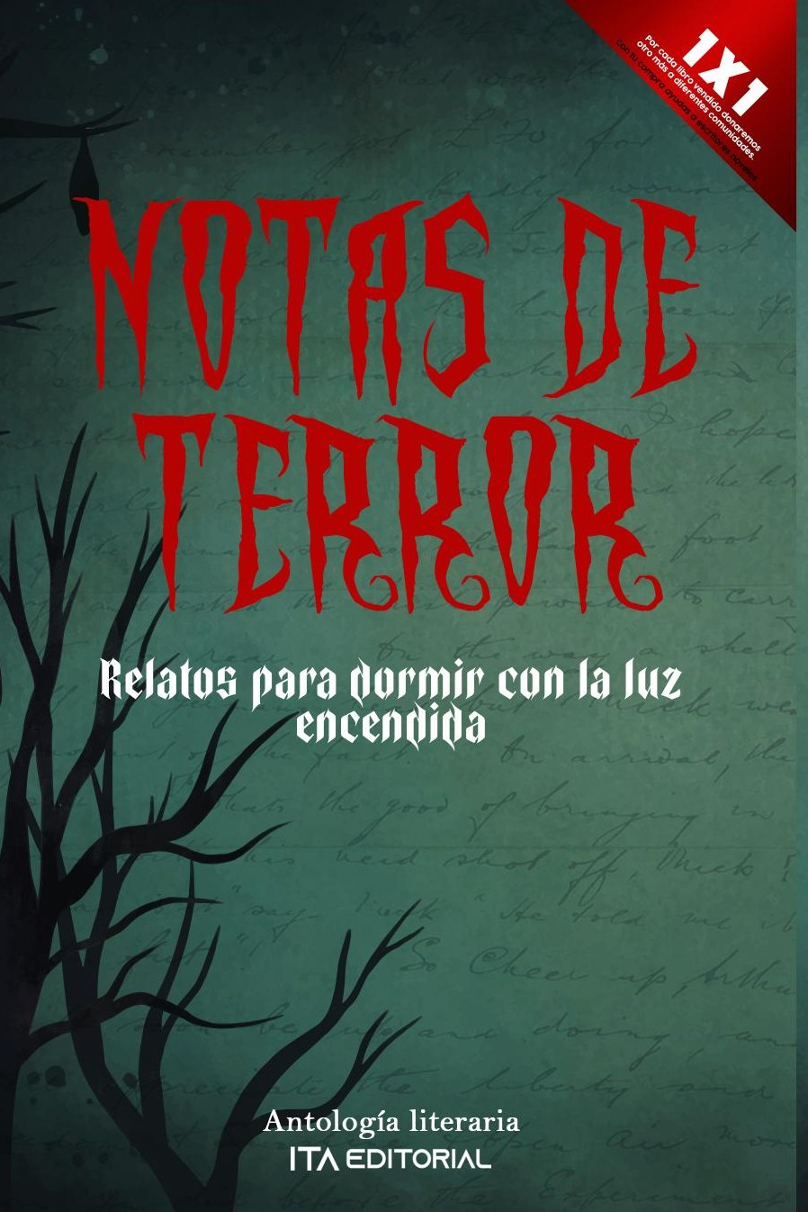 Portada de Notas de terror · Autores Varios ITA