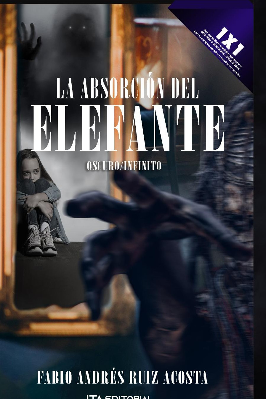 Portada de La absorción del elefante · Fabio Andrés Ruiz Acosta