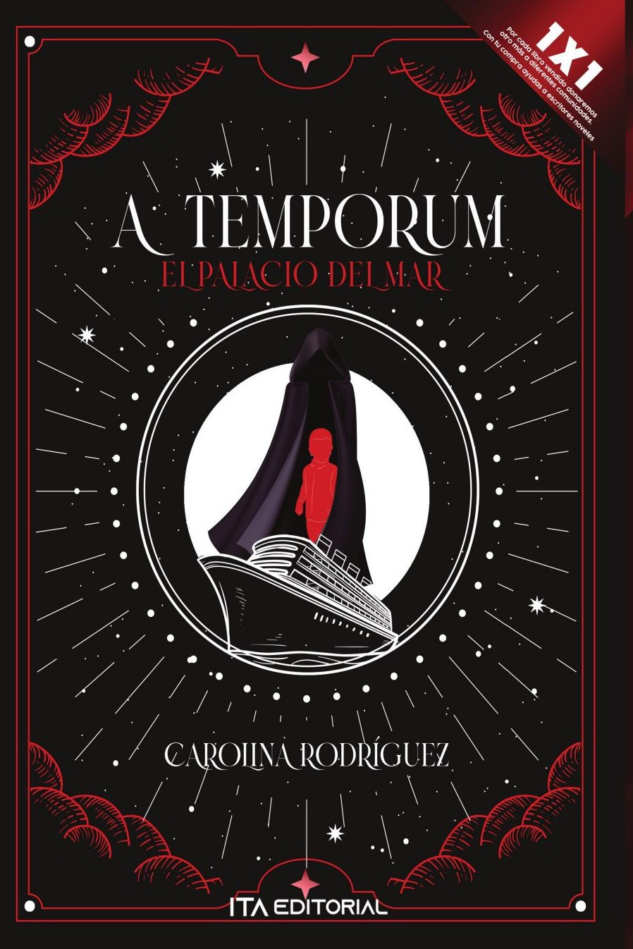 Portada de A temporum: El palacio del mar · Carolina Rodríguez