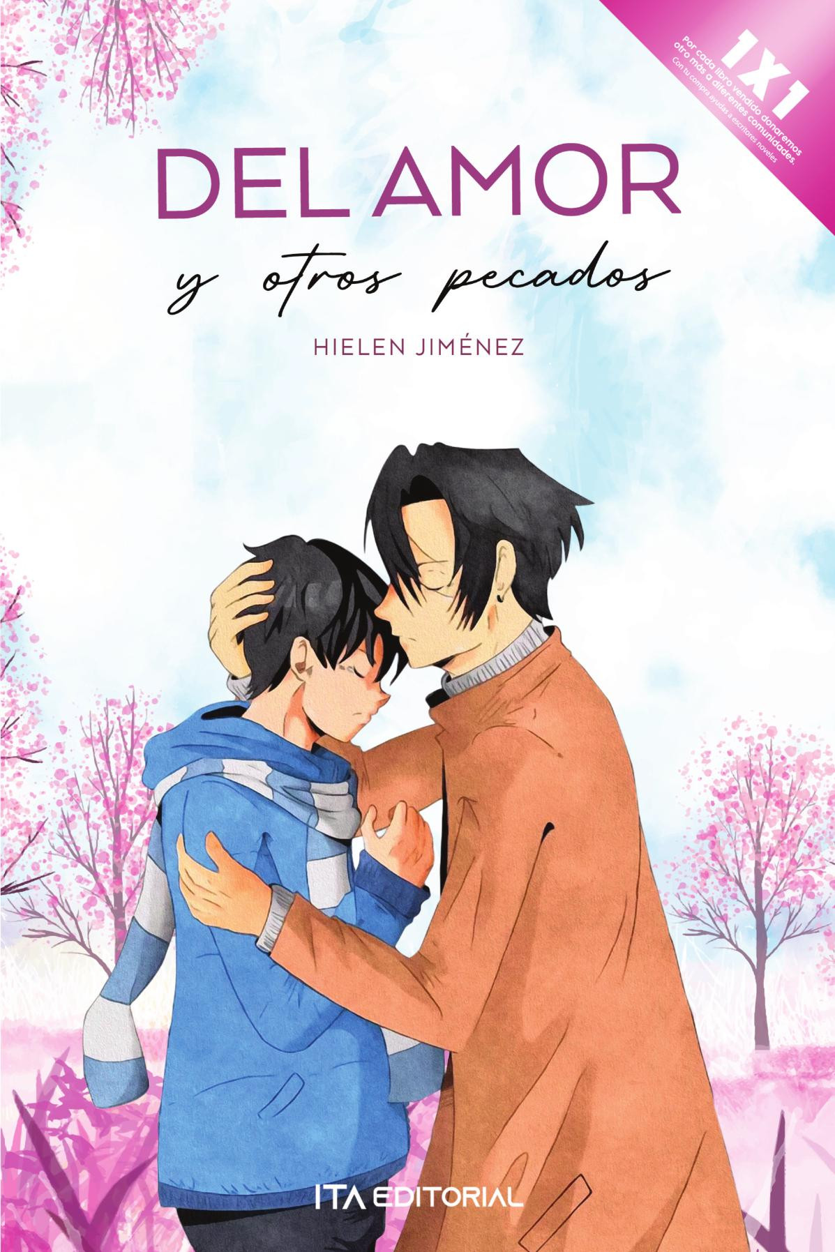 Portada de Del amor y otros pecados · Hielen Himénez
