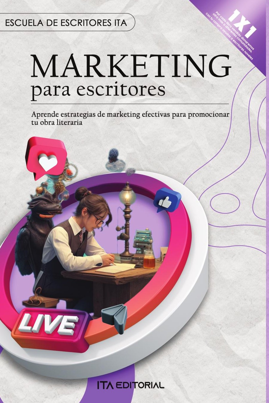 Portada de Marketing para escritores