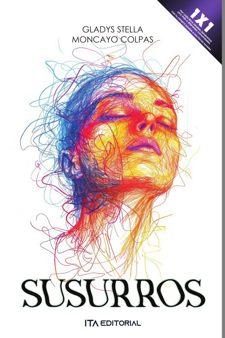 Portada de Susurros · Gladys Stella Moncayo Colpas