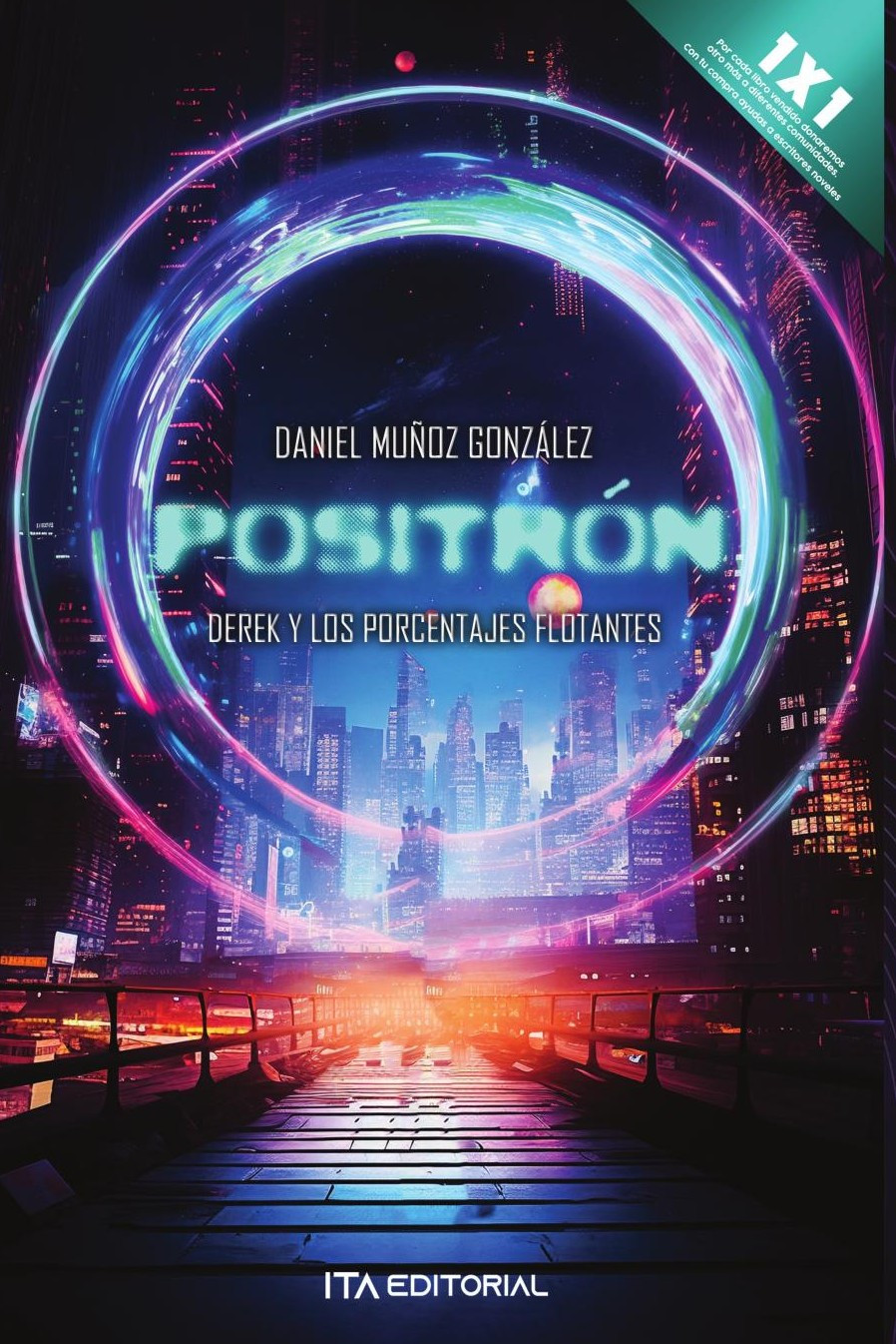 Portada de Positrón · Daniel Muñoz González