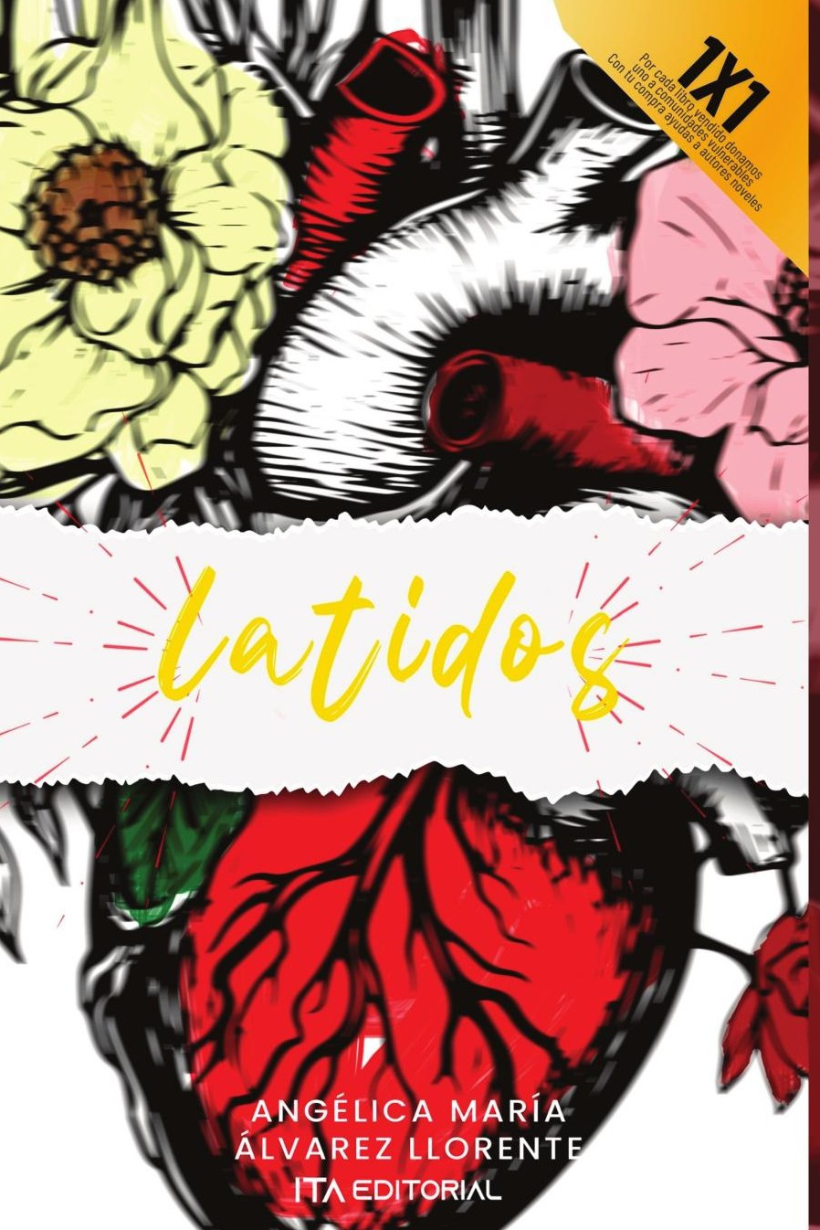Portada de Latidos · Angélica María Álvarez Llorente