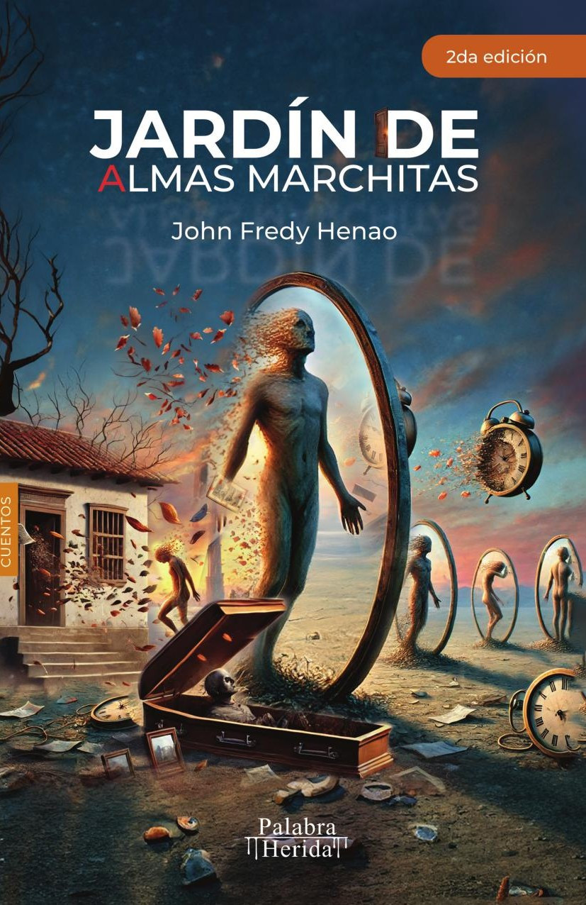 Portada de Jardín de almas marchitas · John Fredy Henao