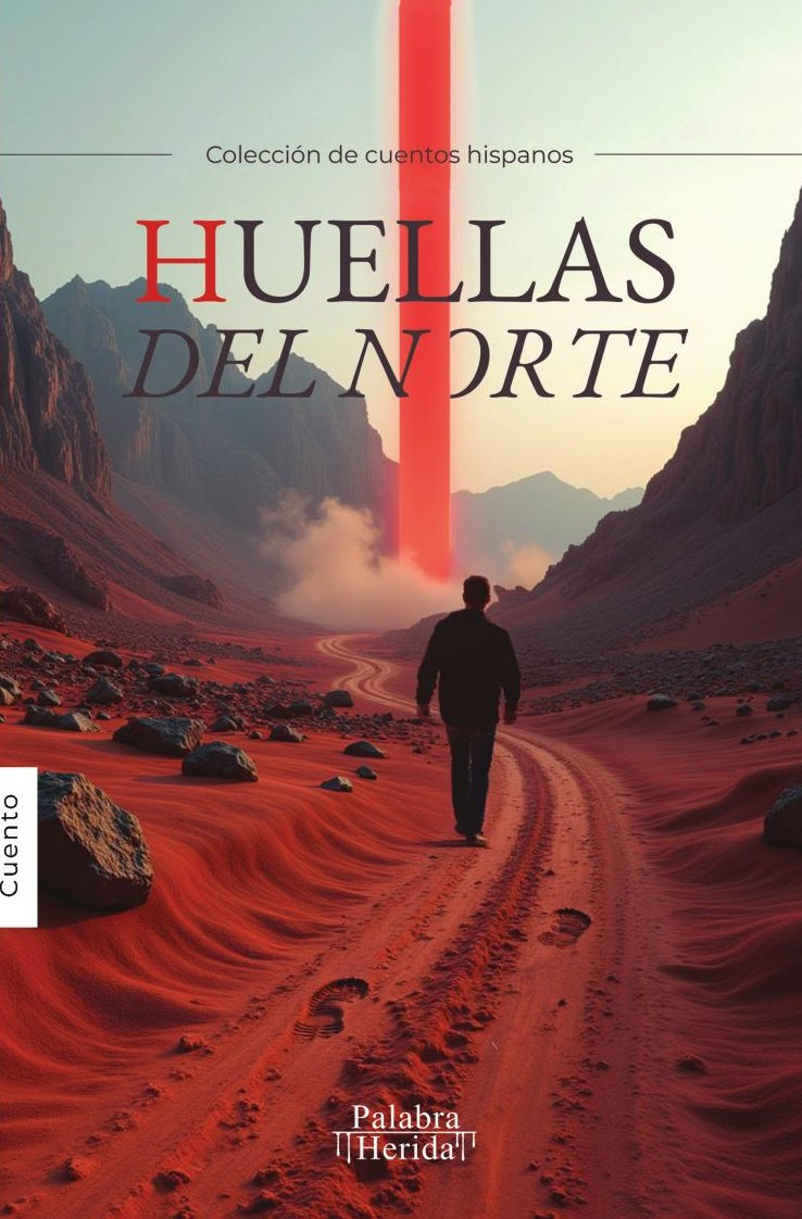 Portada de Huellas del norte · GRUPO EDITORIAL LETRAS NEGRAS S.A.S