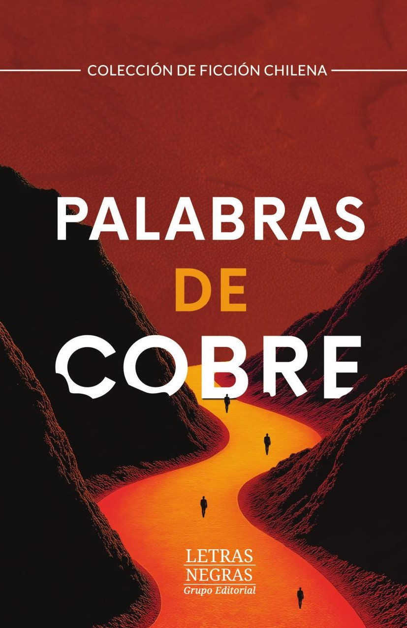 Portada de Palabras de cobre · GRUPO EDITORIAL LETRAS NEGRAS S.A.S