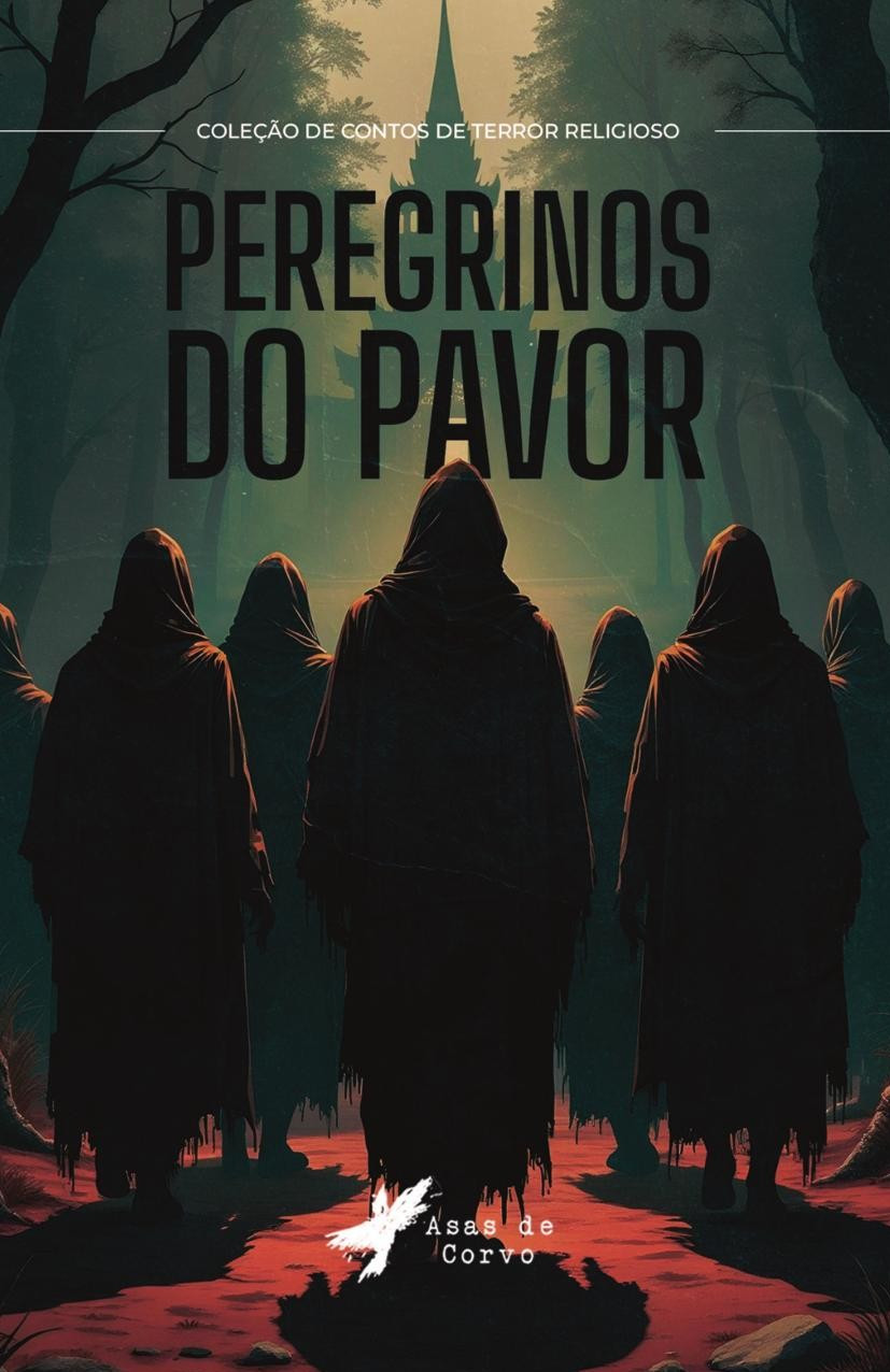 Portada de Peregrinos do pavor · GRUPO EDITORIAL LETRAS NEGRAS S.A.S