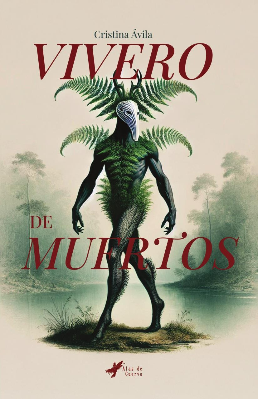 Portada de Vivero de muertos · Cristina Ávila